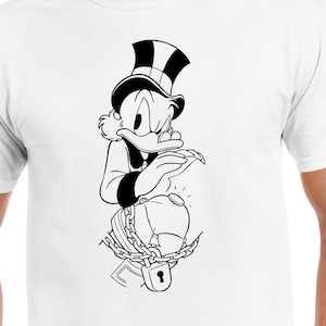 Scrooge Cut Files | Cricut | Silhouette Cameo | Svg Cut Files | Digital Files | PDF | Eps | DXF | PNG | Ducktales