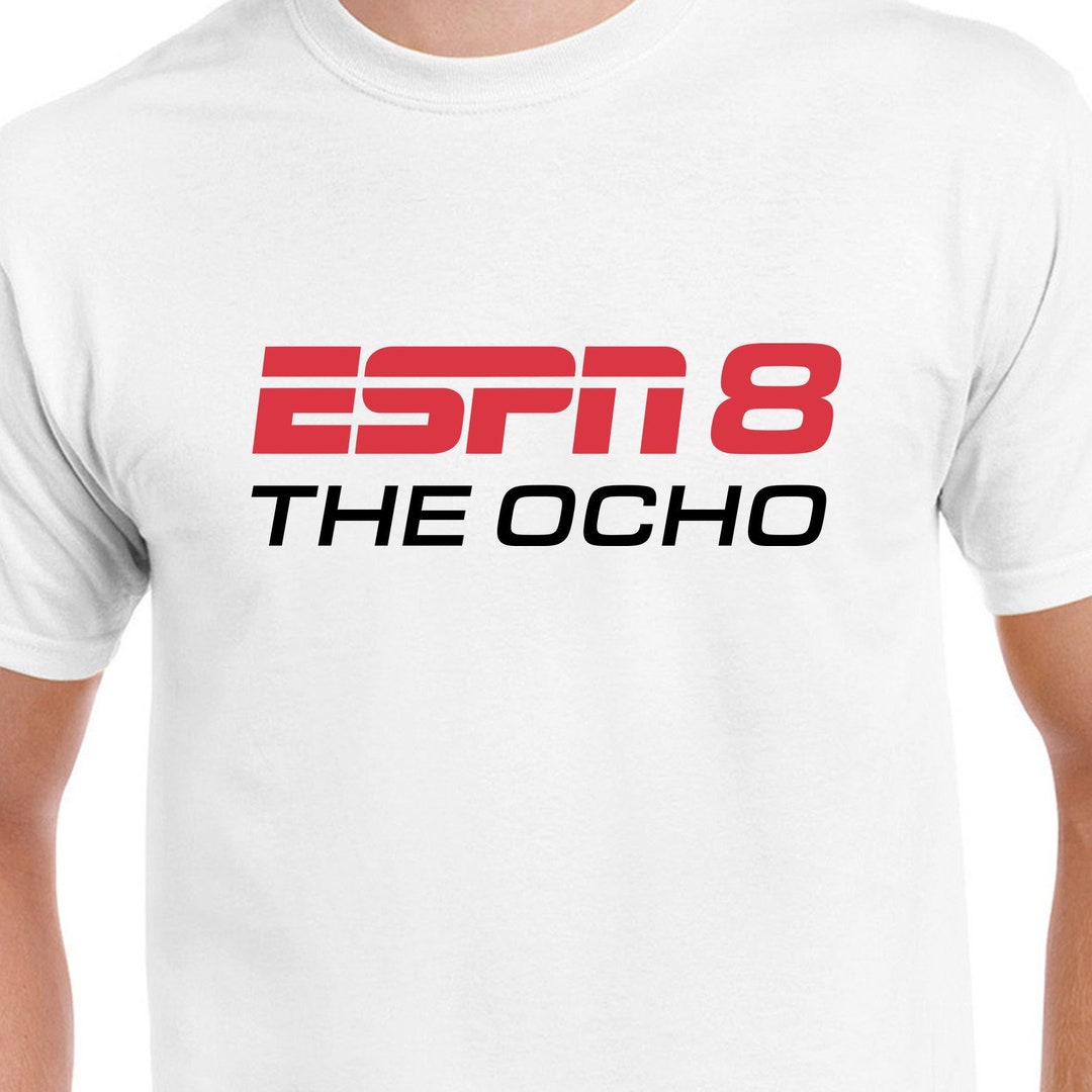 ESPN 8 the Ocho Cut Files Cricut Silhouette Cameo Svg Cut Files Digital Files PDF Eps DXF Png