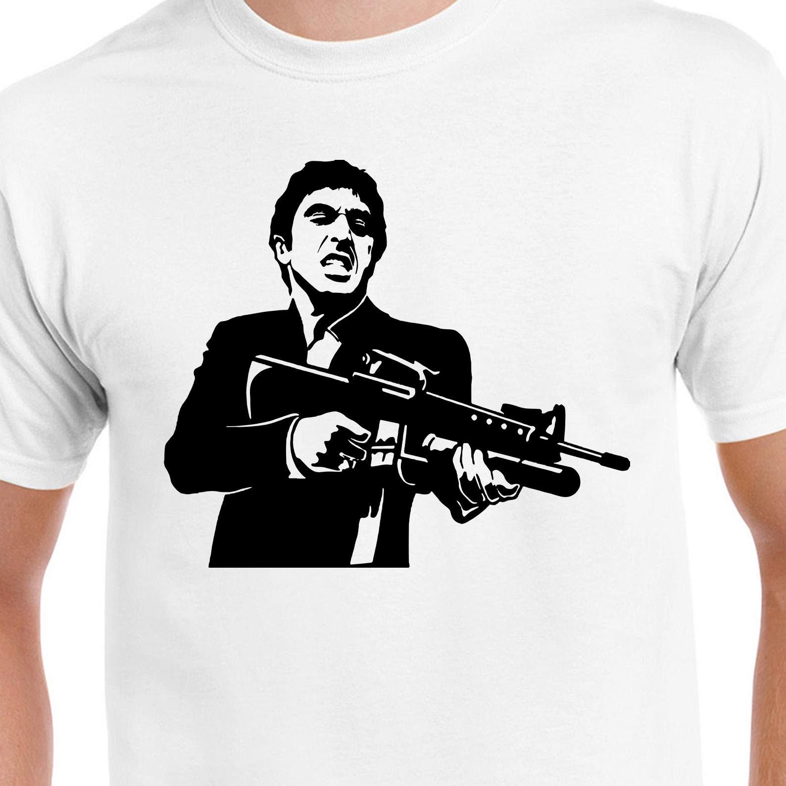 Tony Montana T Shirt - Etsy Norway