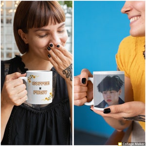 BTS Yoongi SUGA BTS Coffee, Tea Mug - Regalo per i fan
