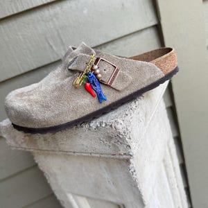 Küsten Accessoire für Clogs, Kleidung, Jeans oder Taschen. Fischer, lustige Sommeraccessoires. Ocean-inspirierter Pin.