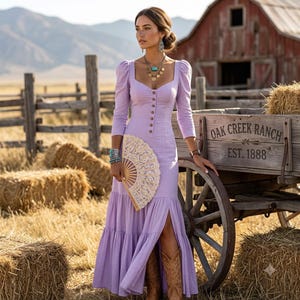 boho cowboy dress western boho cowgirl BLUE SUSHI SAKE GRILL ocean blue So why settle for Color:Azure Gingham Chios Gauze