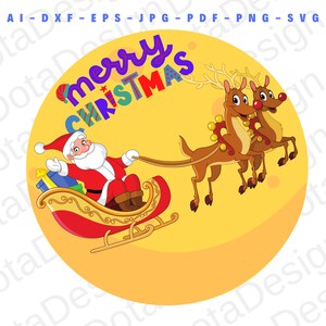 Merry Christmas Png, Santa Png, Christmas PNG, Sublimation Design,Digital Download,