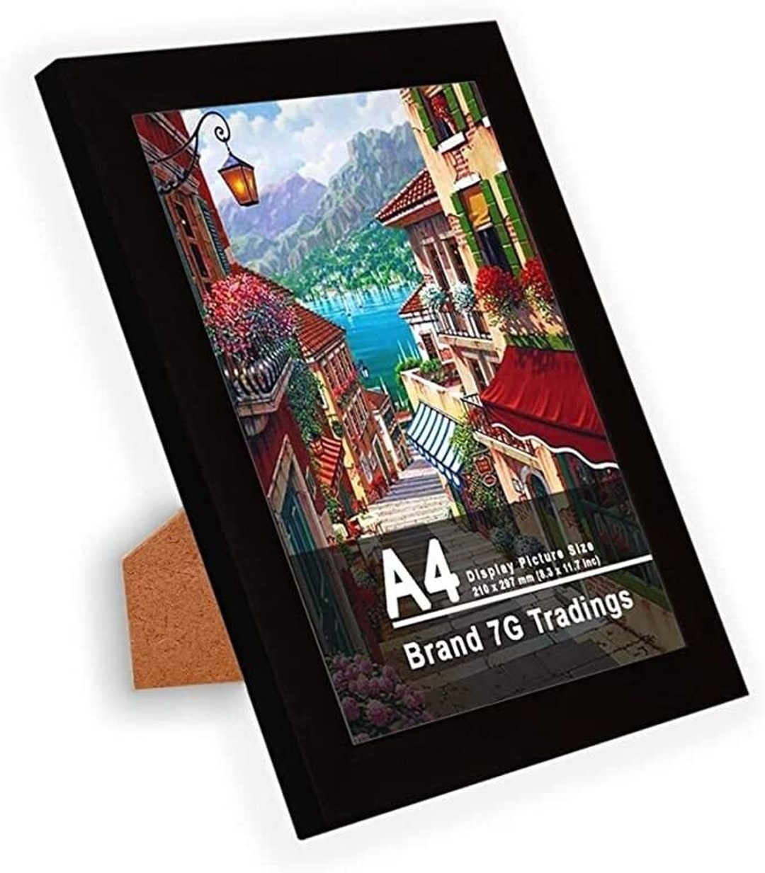 Picture Frame, Photo Frame, Poster Frame, A4 Wooden Picture 8.3 X 11.7