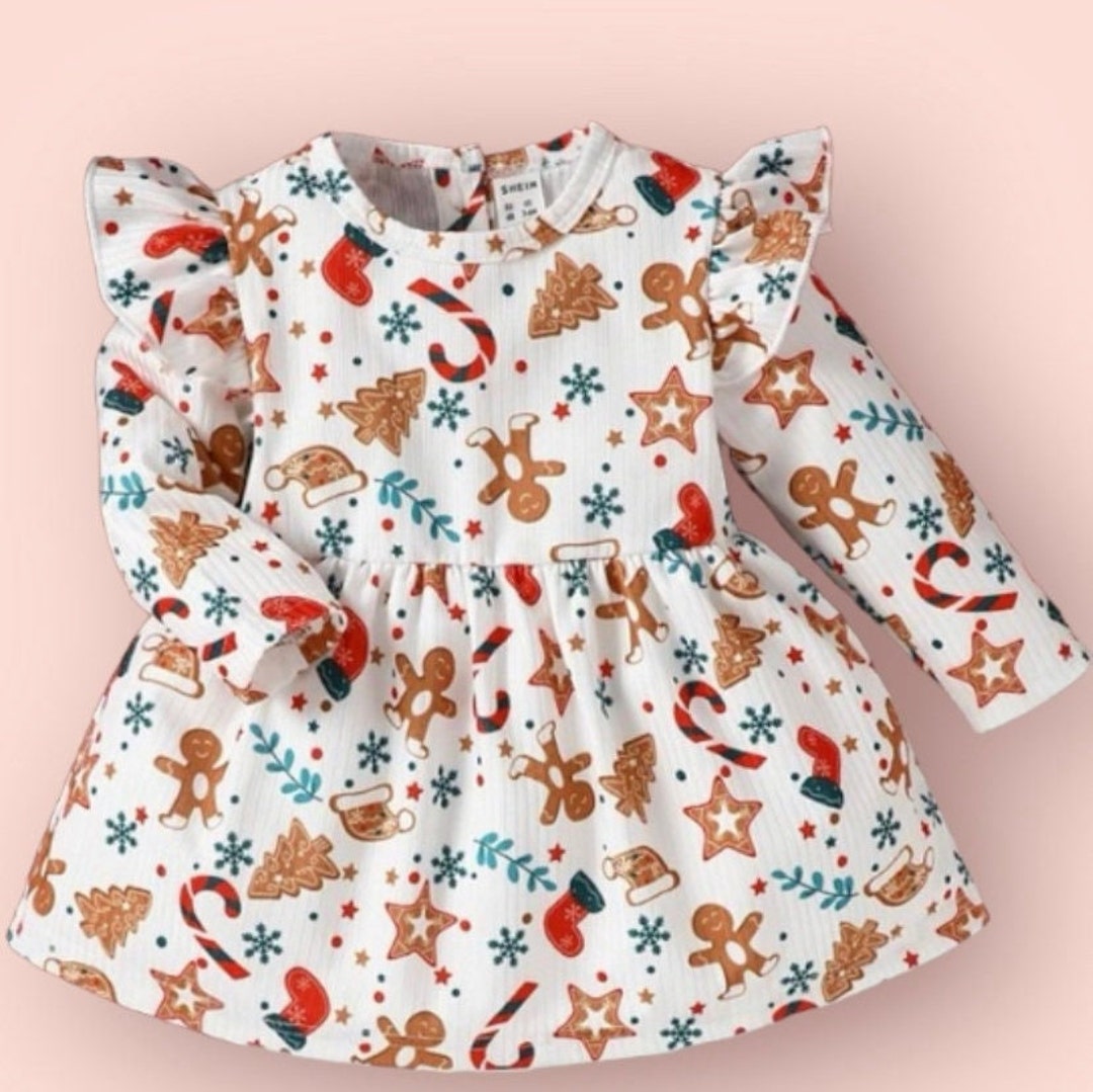 Christmas Dress for Baby Girl Etsy UK