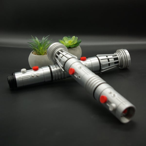 3D Printed Darth Maul Lightsaber Hilt Replica - Star Wars Fan Collectible