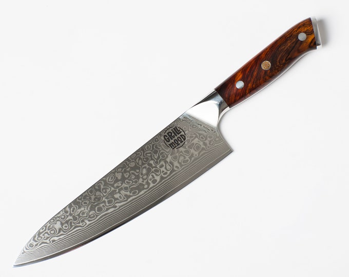 Garnet | Damascus Chef knife 21 cm