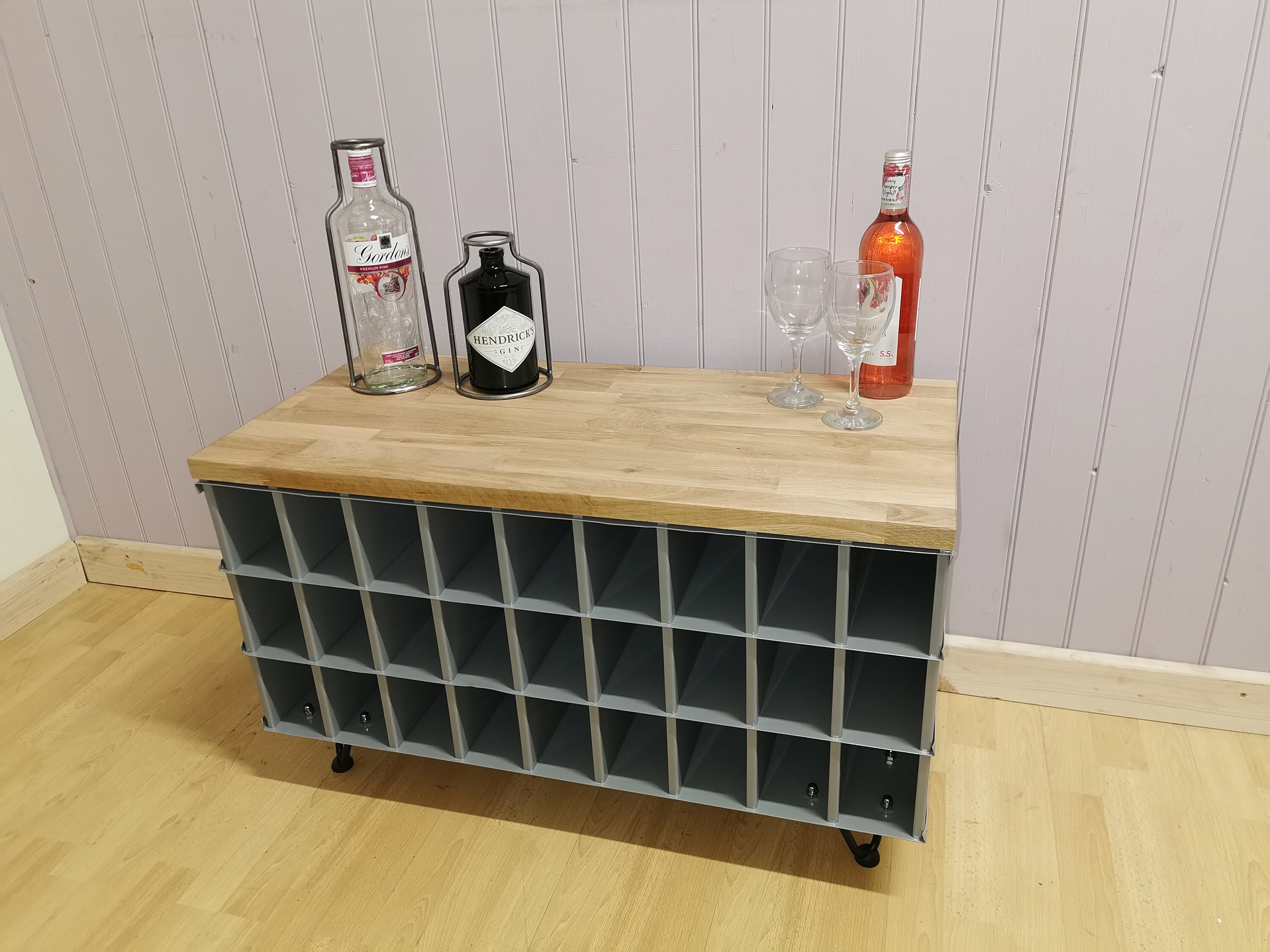 Pigeon hole wine rack best sale