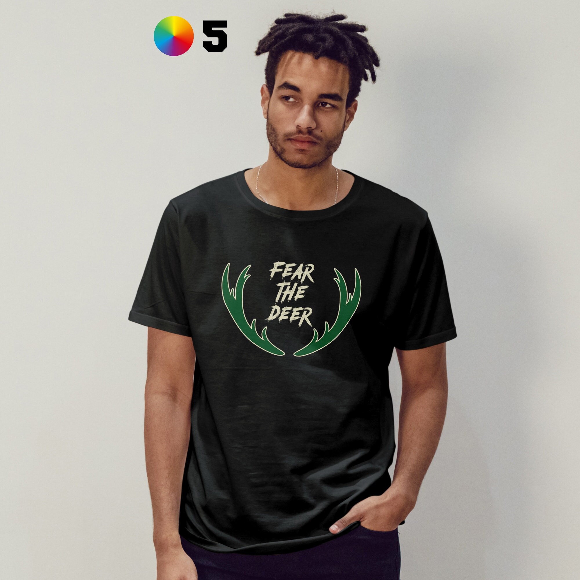 Milwaukee Bucks Fear The Dear NBA Champions 3D T-Shirt
