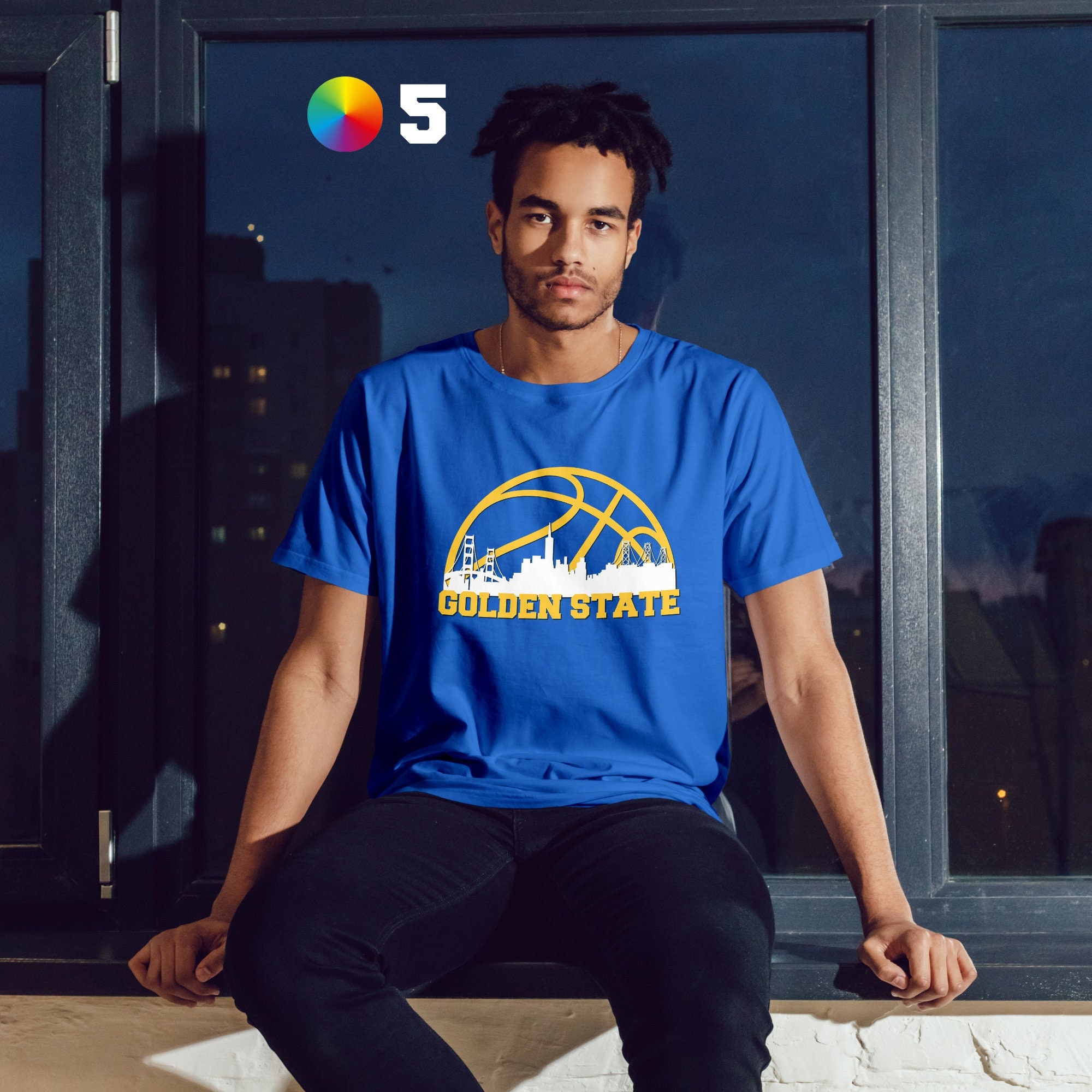 Mens Golden State Warriors 20/21 Gold Blooded Champion 2xl New Tee