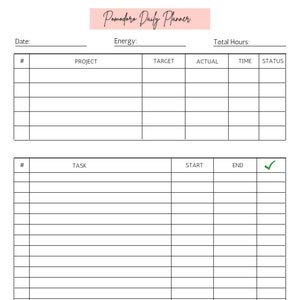 Digital Planners and Planner Printables