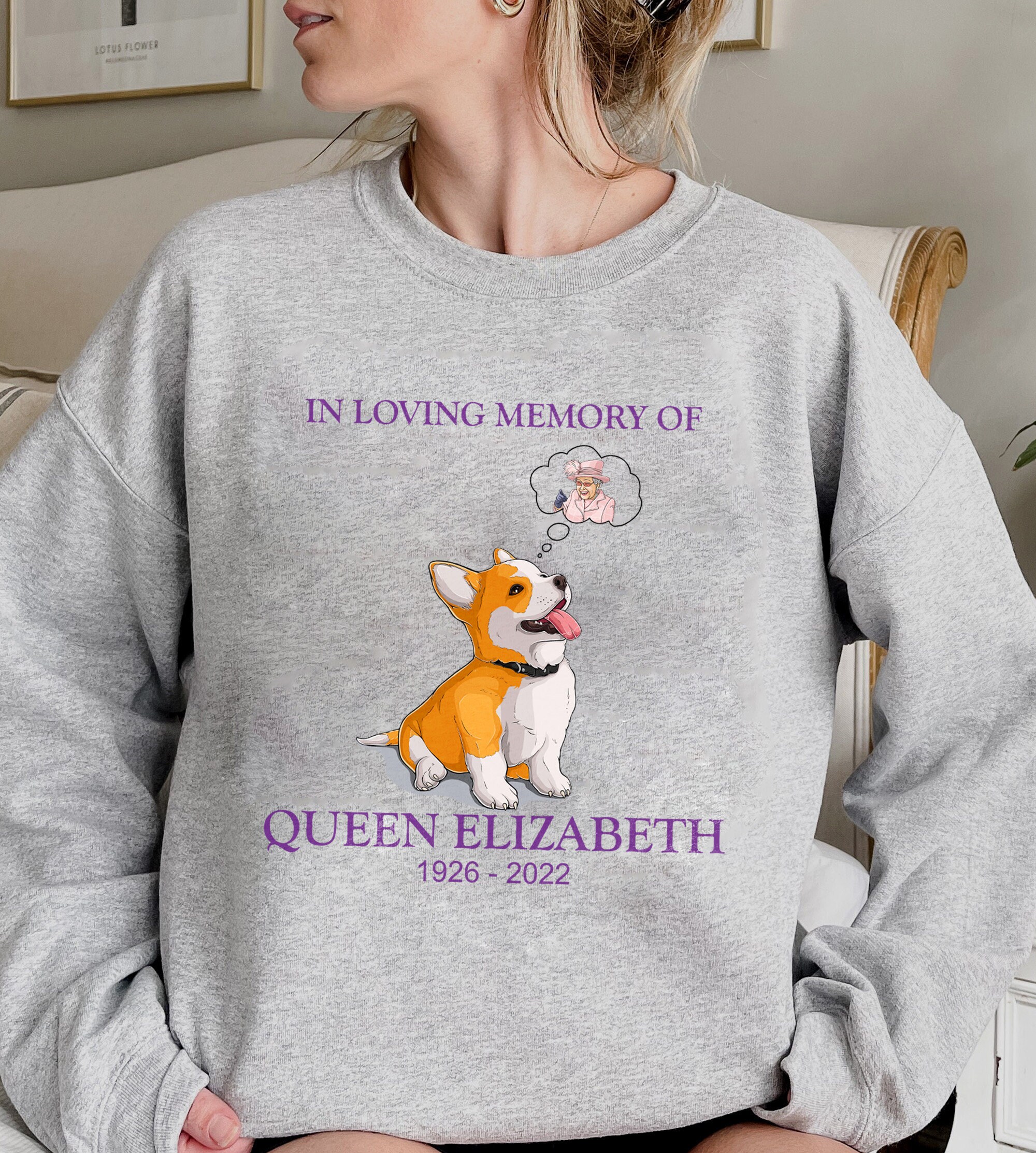 Discover Dog Miss The Queen Shirt, RIP Queen Elizabeth Shirt, Queen Elizabeth Memorial Shirt, Commemorative, RIP The Queen Elizabeth II 1926-2022