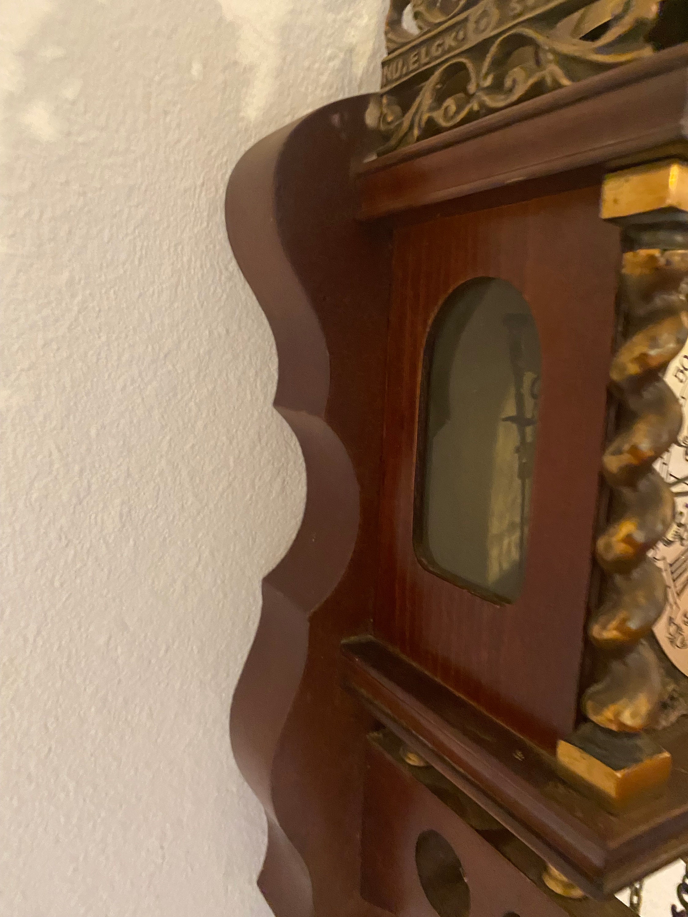 Zaanse Klok Klok Nederlandse Vintage Klok Etsy