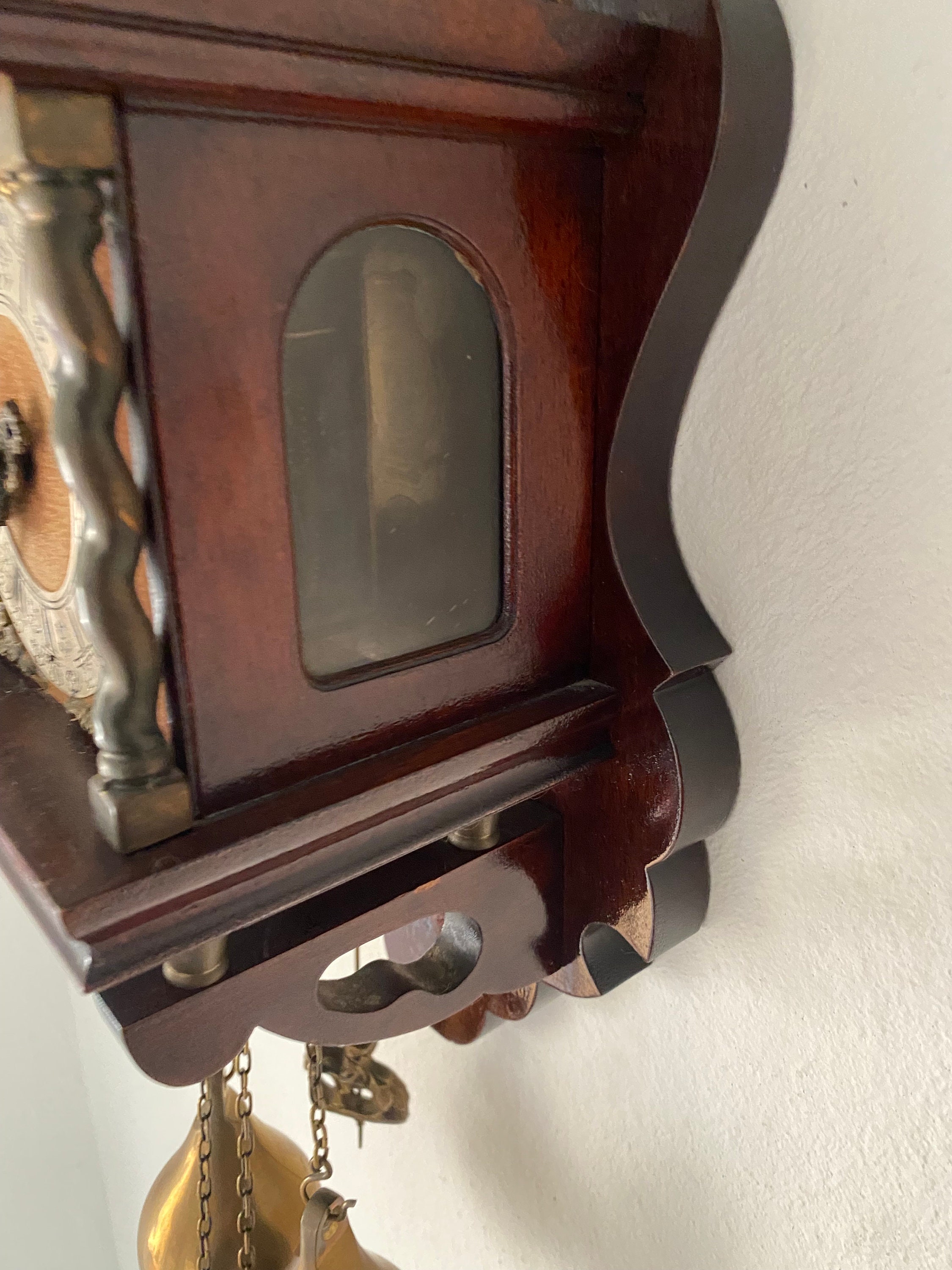 Zaanse Klok Klok Nederlandse Vintage Klok Etsy