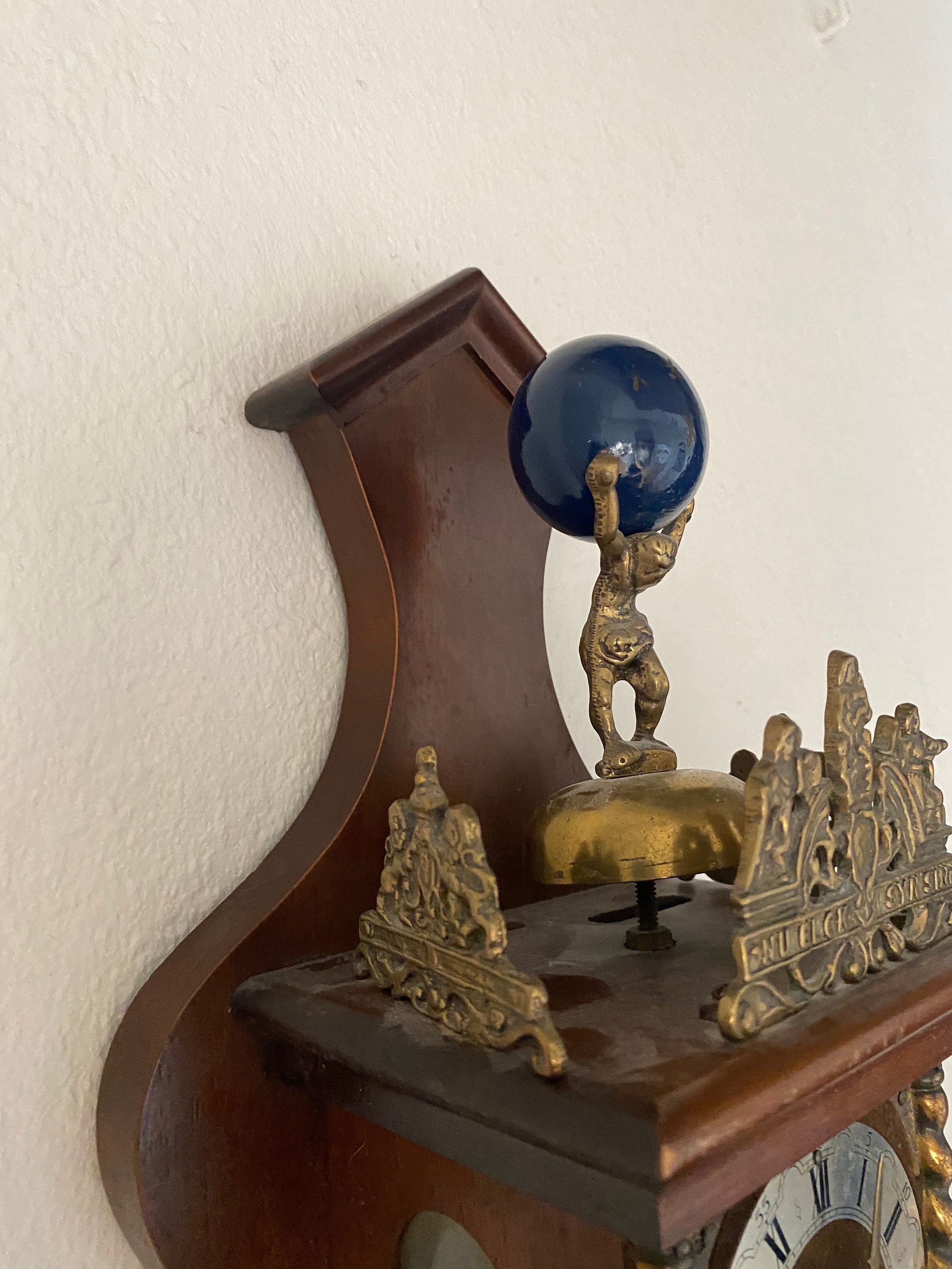 Zaanse Klok Klok Nederlandse Vintage Klok Etsy