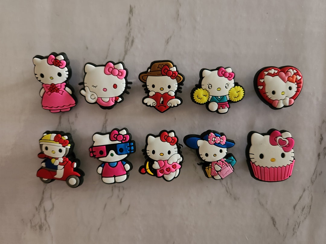 Hello Kitty Croc Charms, Cute Croc Charms, Croc Accessories, Shoe