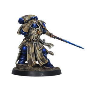 Spacemarine Phobos Librarian *FINE DETAIL* commission painting service