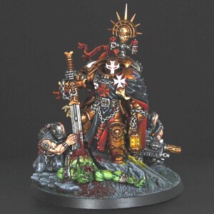 Painted High Marshall Helbrecht - Warhammer 40k Commission Service. >>ELITE TIER<<
