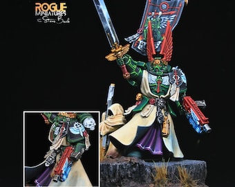 Azrael Dark Angel Chapter Master Warhammer 40k Commission