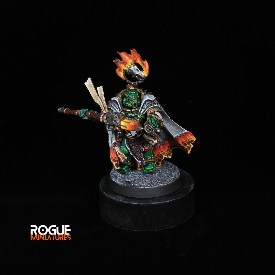 Vulkan He'stan Salamander Chapter Master*fine DETAIL* Commission