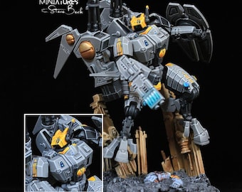 Coldstar Tau Commander Warhammer 40k Commissions Service
