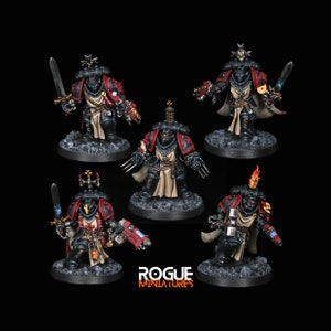 Black Templar Sword Brethren Squad *ADVANCED* Painted space marine commission service