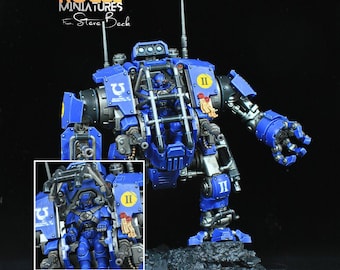 Invictor Tactical Warsuit Warhammer 40k Commission Service