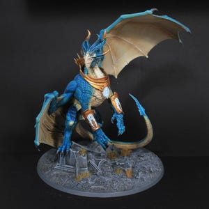 Stormcast Eternals Krondys Son of Dracothion - Commission AOS Warhammer >>NIVEAU ÉLITE<<