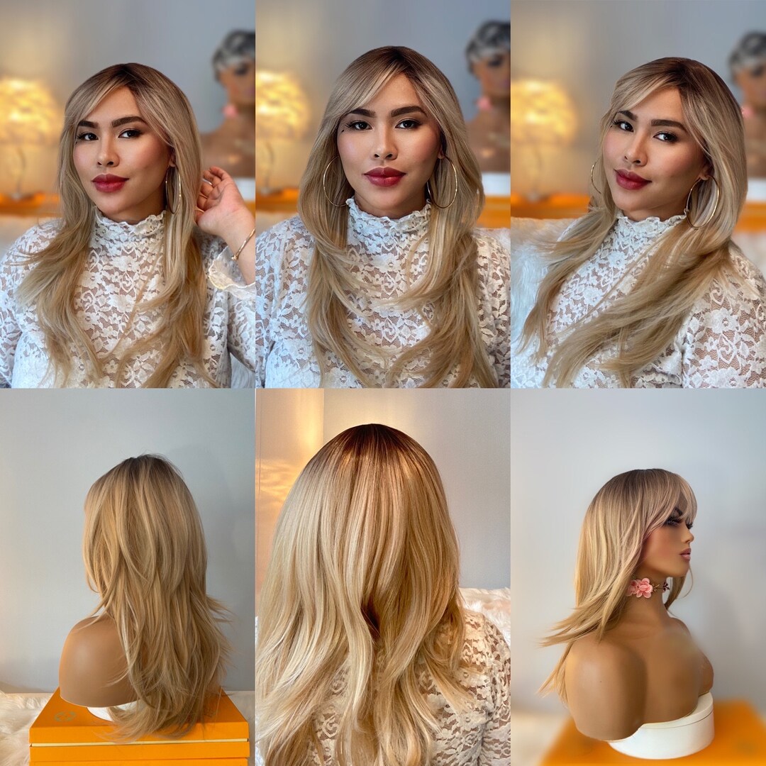 High Quality Synthetic Wigs High Heat Fibre 100 Japanese Etsy