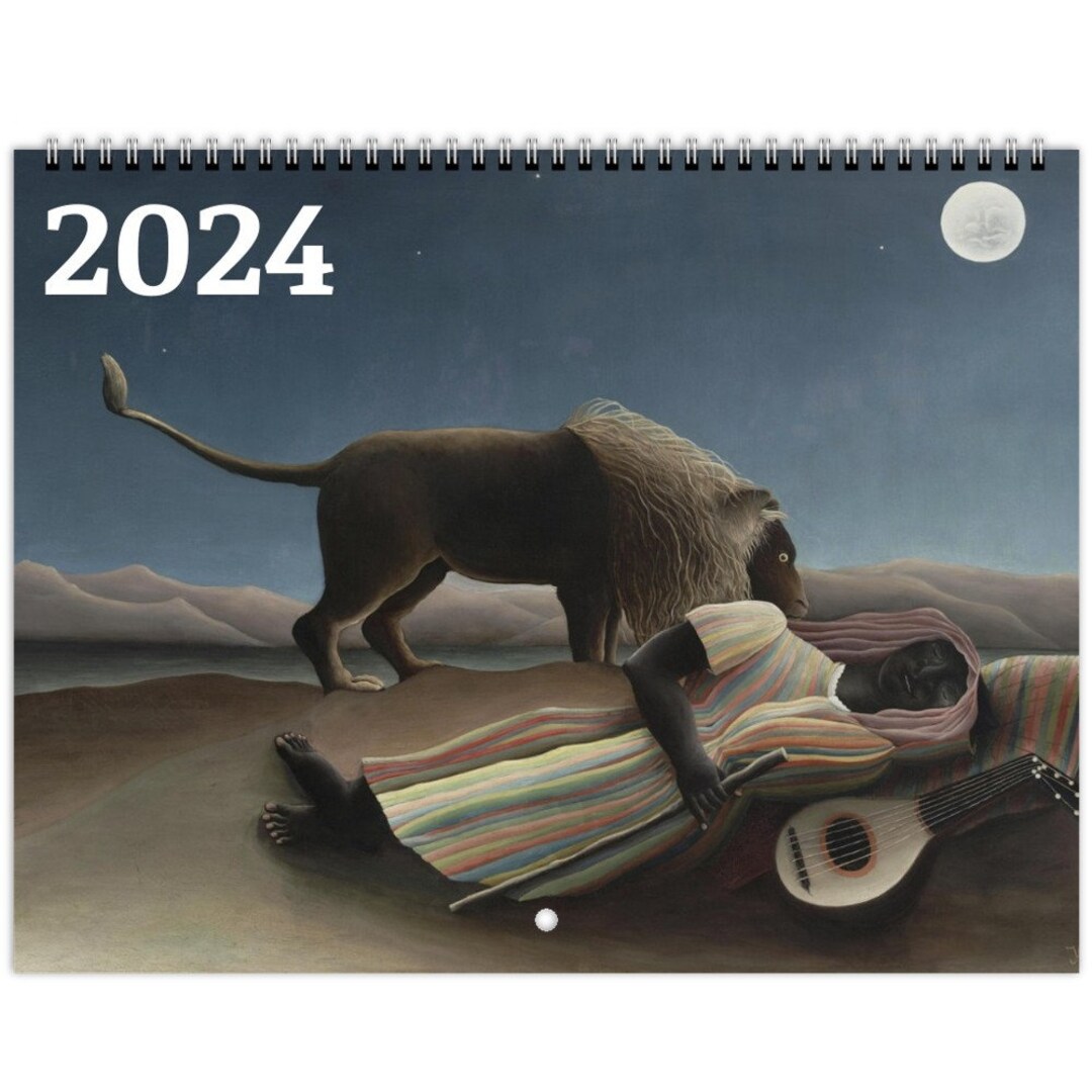 Henri Rousseau Wall Calendars US & CA Postimpressionist Etsy