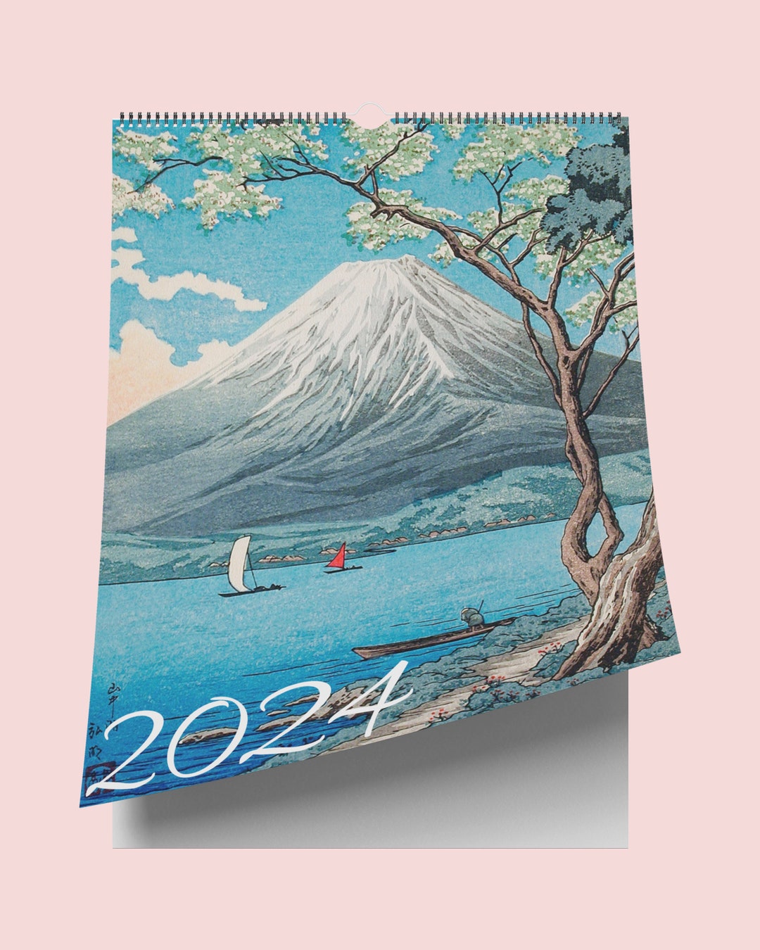 Famous Japanese Art Wall Calendars US & CA Asian Artwork Etsy Australia