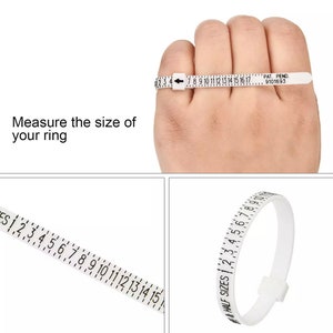 Adjustable Ring Sizer - Plastic Ring Sizer
