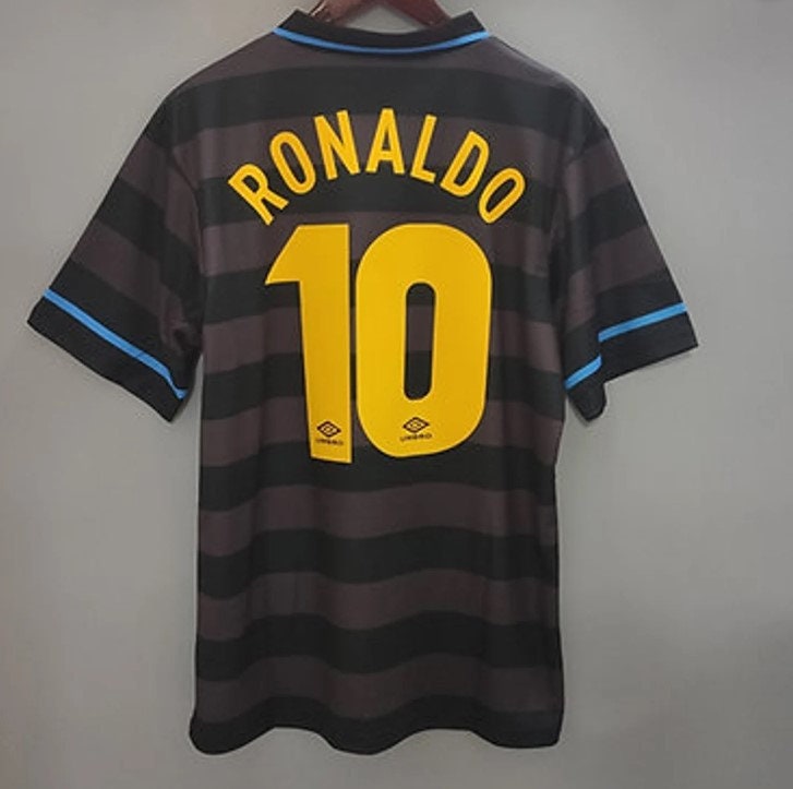 1997/98 RONALDO #10 Inter Milan Vintage Umbro Home Football Away