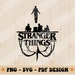 Strangerr Things SVG, Running Up that Hill Svg File for cricut, Max, Vecna, Svg, Png, Digital Download 