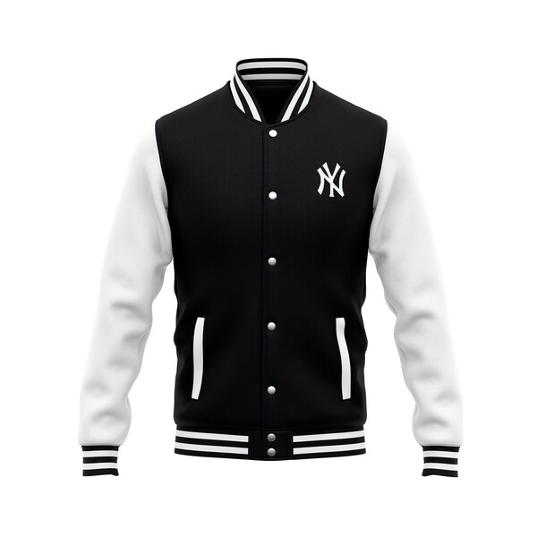 Veste de baseball universitaire MLB New York Yankees - Veste faite à la main