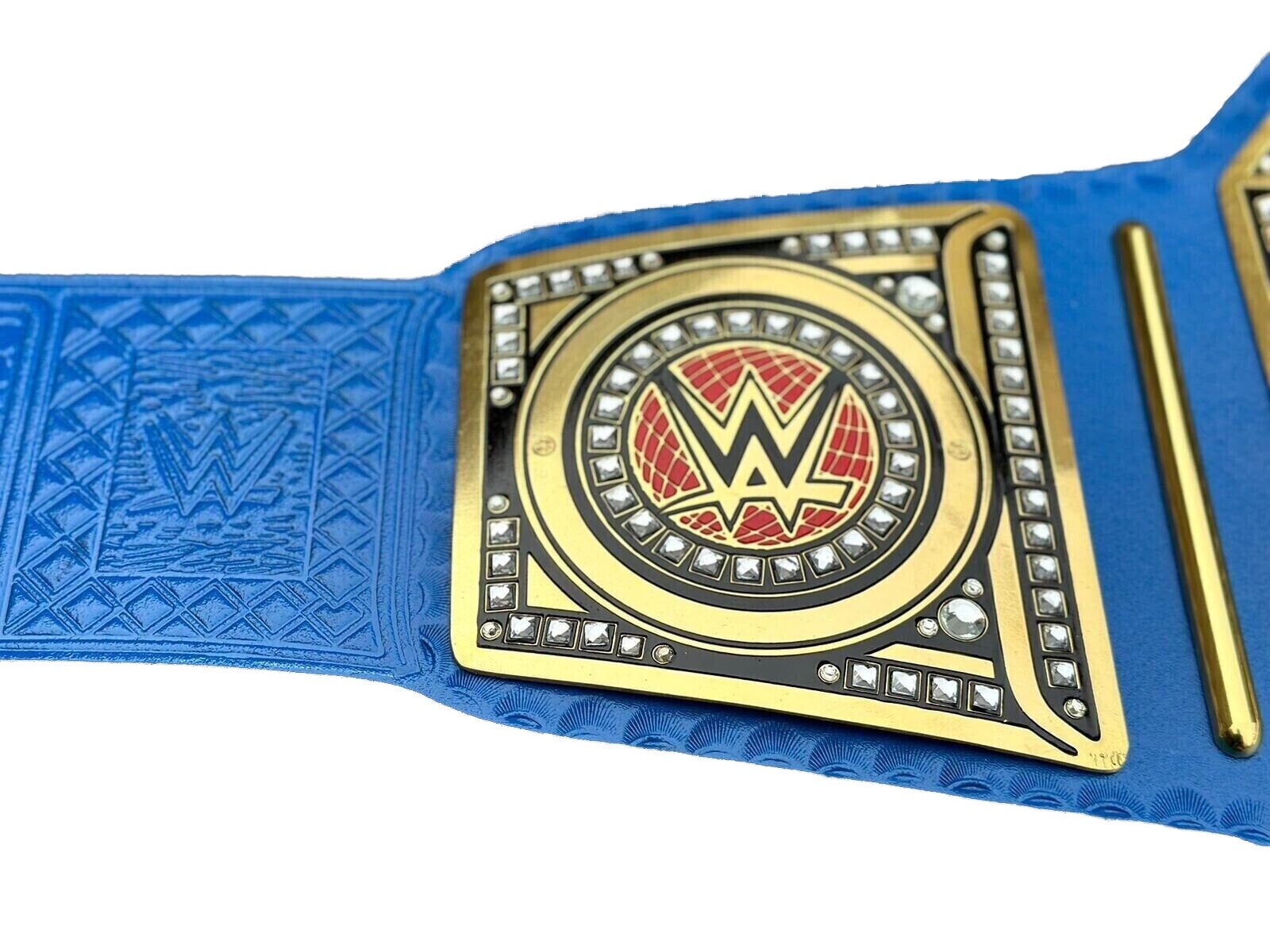 WWE Universal Championship Replica Title Belt Blue Brass 2MM Etsy