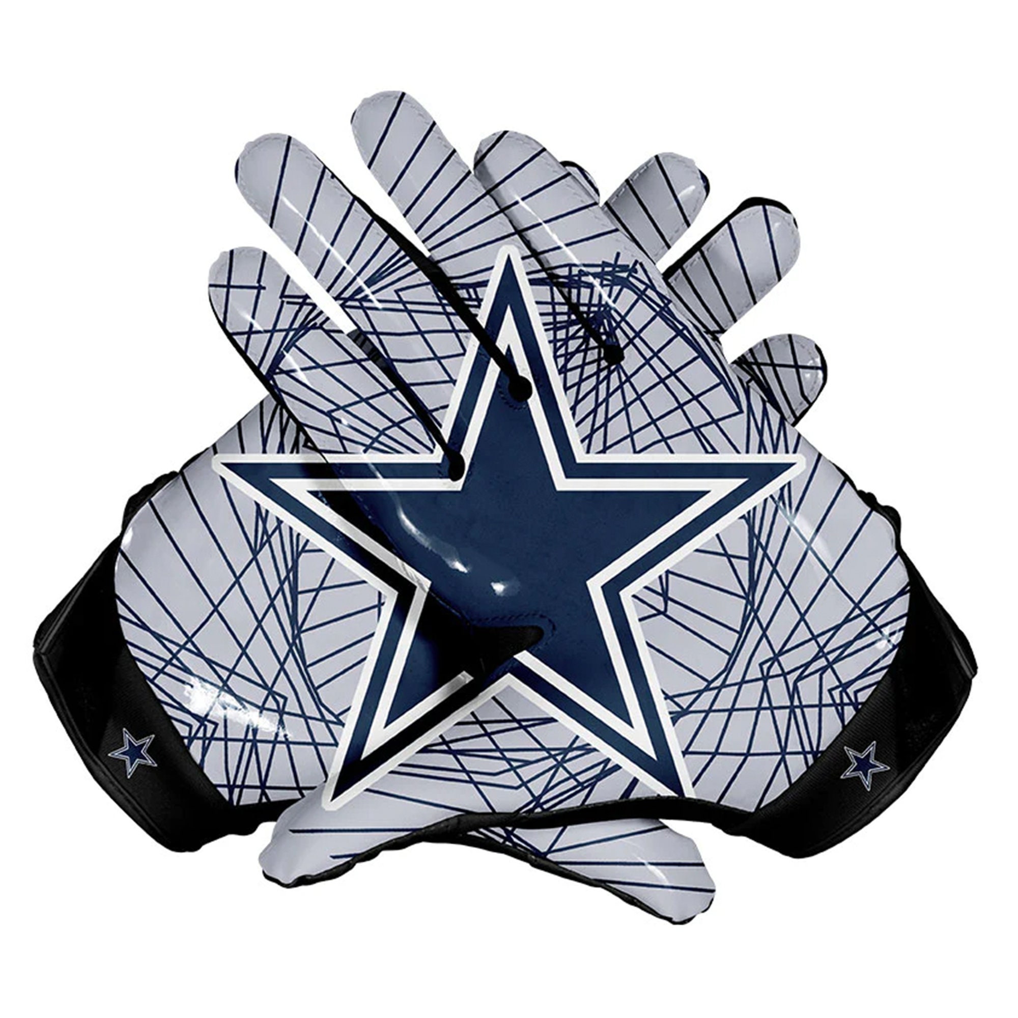 Cowboys football gloves hotsell