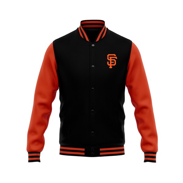 Veste de baseball universitaire MLB San Francisco Giants - Veste faite main