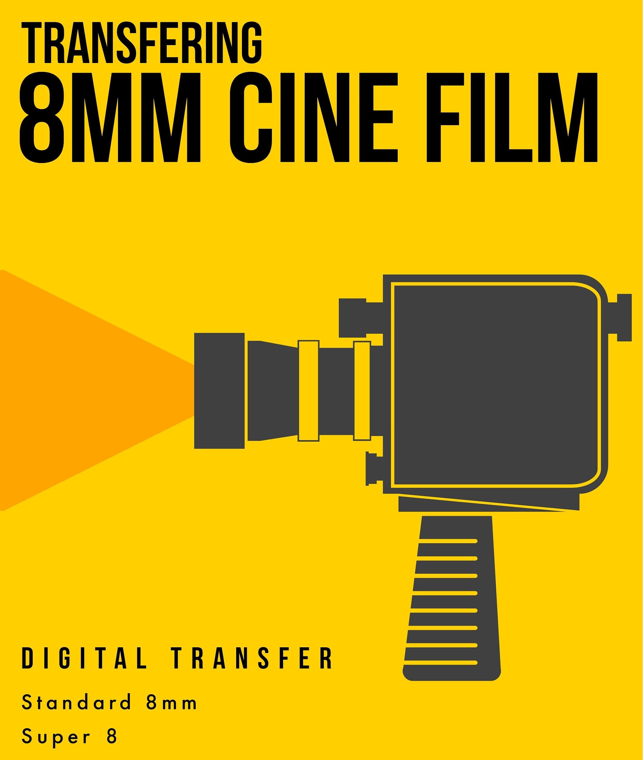 8mm Cine Film Transfer Conversion to Digital Mp4 Download, Etsy
