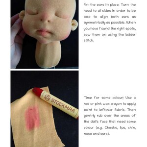 DE/EN Baby Amelie PDF-instructies met patroon afbeelding 10