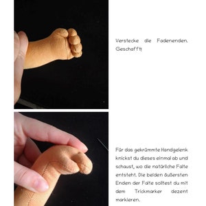 DE/EN Baby Amelie PDF-instructies met patroon afbeelding 7