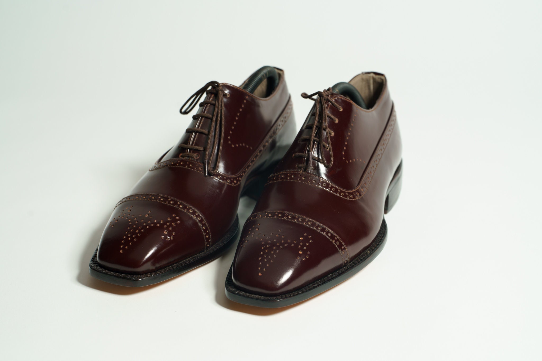 mens casual oxford shoes brown