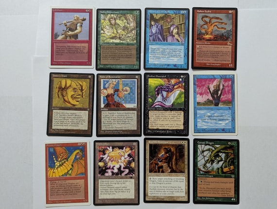 MTG '90s Repack: Guaranteed Reserved List! 12 Cards Old MTG '90s Repack: Guaranteed Reserved List! 12 Cards Old