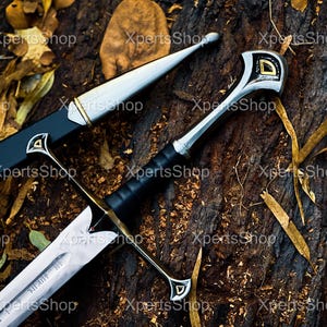Handmade Anduril Narsil Replica – Lord of the Rings Inspired Decorative Collectible / Cosplay Prop gift for boyfriend
