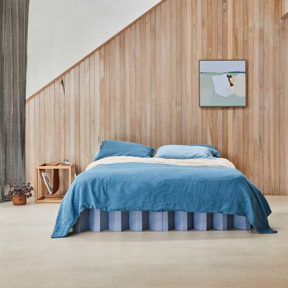 Yona Cardboard Bed Sustainable Minimal Etsy UK