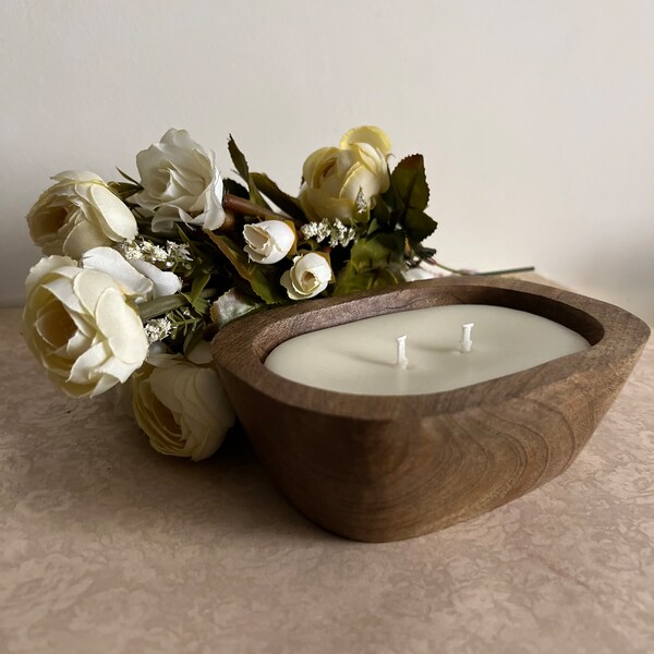 Dough Bowl Candle Etsy