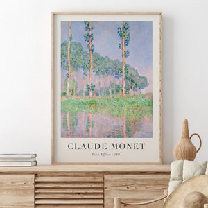 Monet Print, Claude Monet, Monet Art Print, Gallery Wall Art, Vintage Print, Digital Download, Printable Wall Art