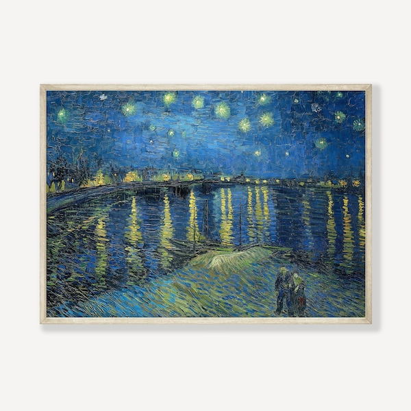 Van Gogh Print, Vintage Art Print, Van Gogh Exhibition Poster, Oil Painting, Printable Wall Art, Digital Download