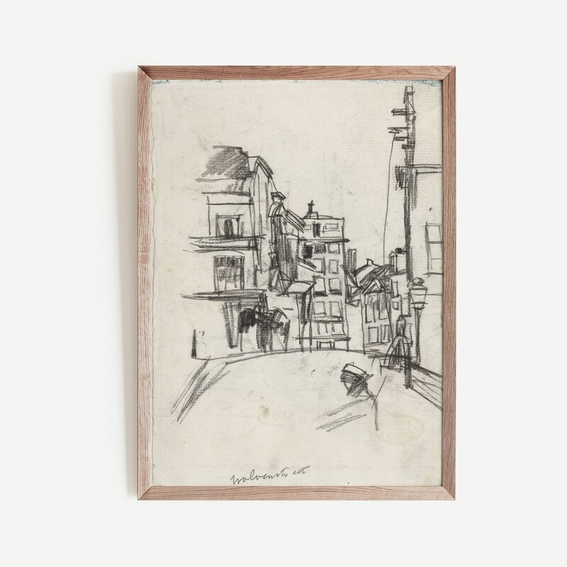 Antique Drawing Etsy