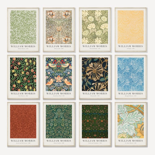 William Morris Printable Wall Art William Morris Print Etsy
